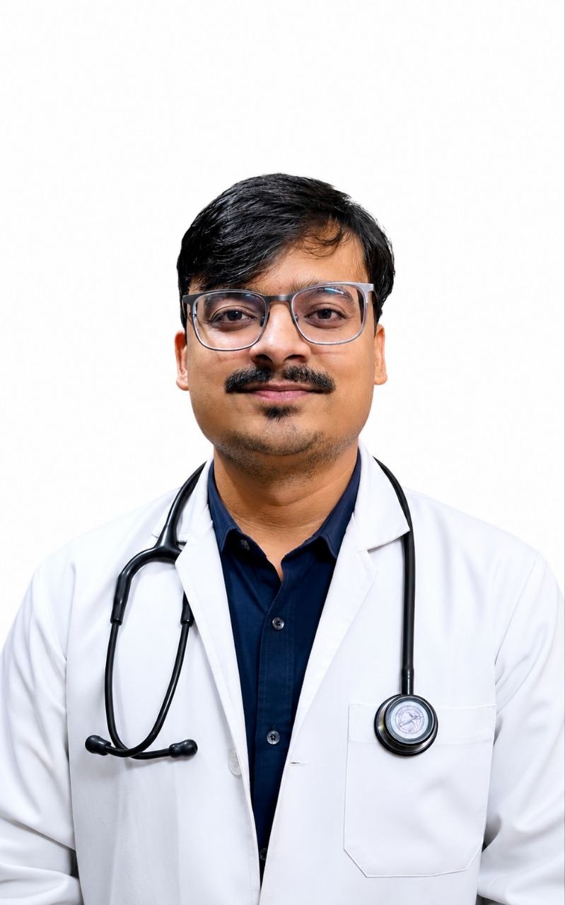 Portrait of Dr Akash
