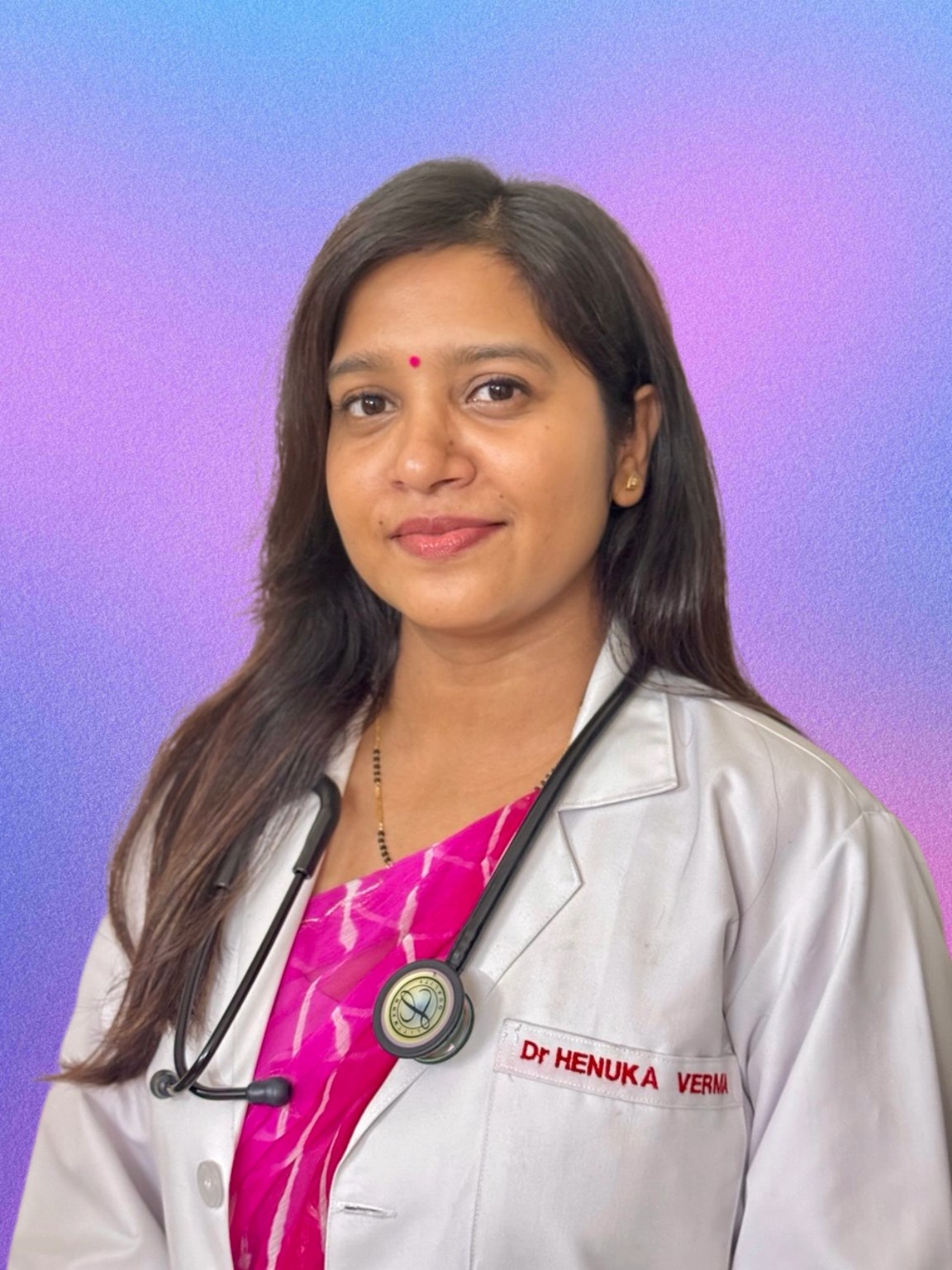 Portrait of Dr Henuka Verma